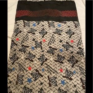 WWF Twin Size Flat Sheet Vintage Still Has A lot